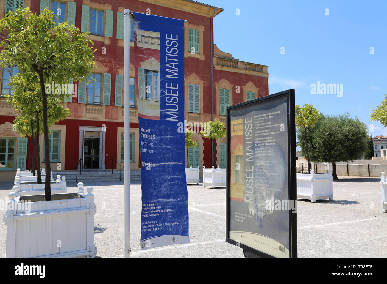 France, Alpes Maritimes, Nice, Musée Matisse is a municipal museum devoted to the work of French painter Henri Matisse Stock Photo