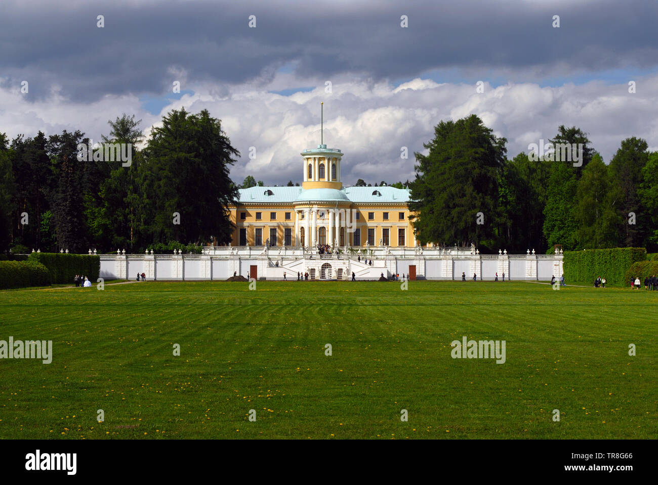 Arkhangelskoye estate Palace, Moscow region, Russia Stock Photo