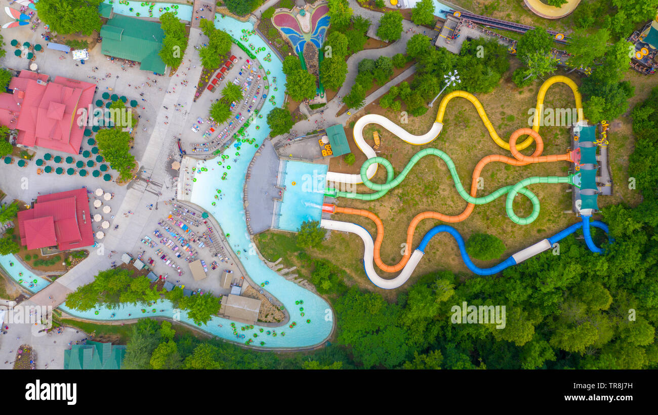 Dollywood s Splash Country Pigeon Forge TN USA Stock Photo Alamy
