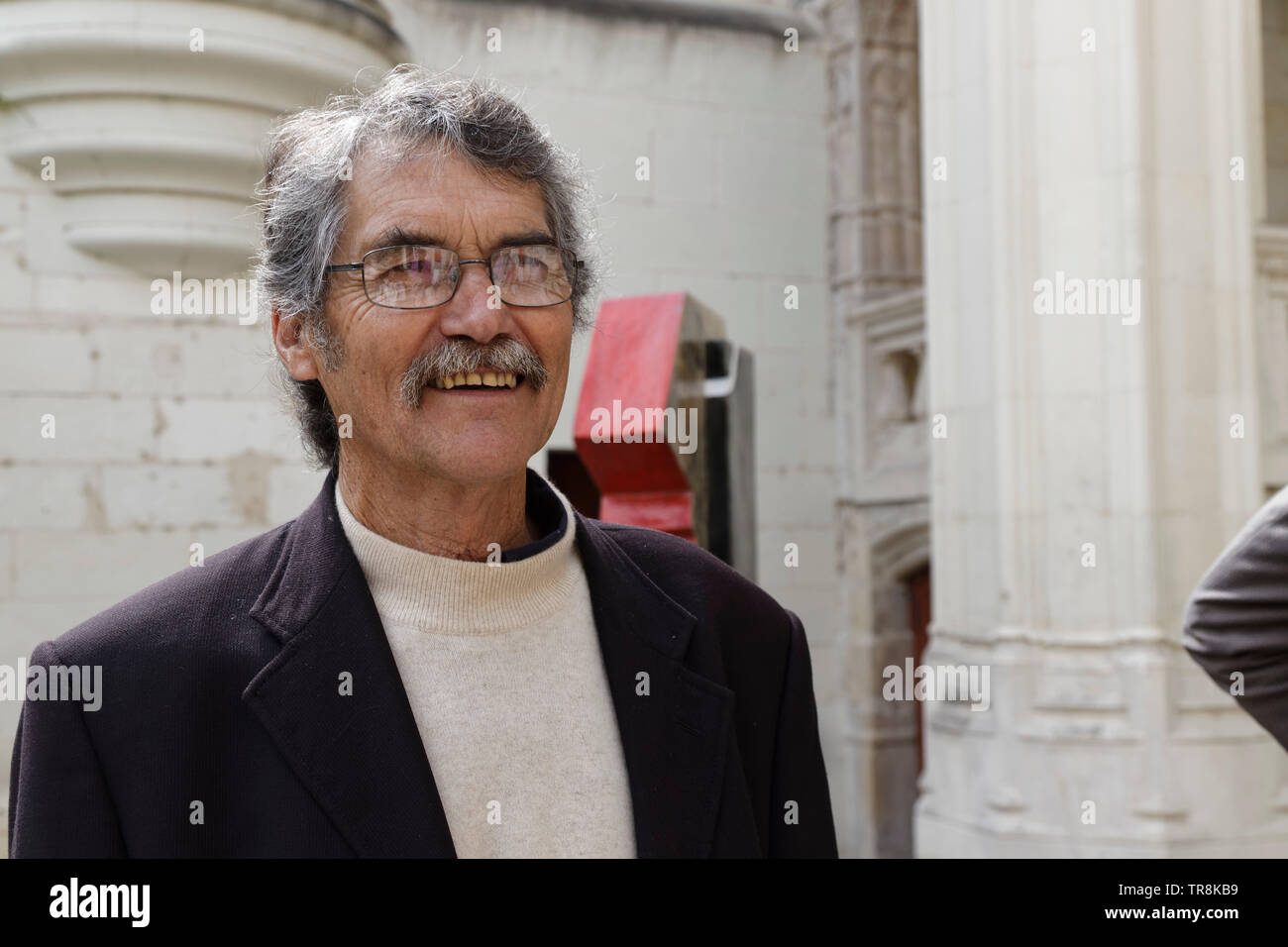 Tours, France.24th May,2019.Artist attends at Exhibition Re-naissance(s) of the Capazza Gallery.©:Veronique Phitoussi/Alamy Stock Photo Stock Photo