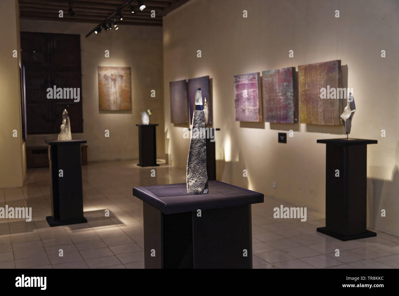 Tours, France.24th May,2019.Artworks of Fournier & Kolb at Exhibition Re-naissance(s) of the Capazza Gallery. ©:Veronique Phitoussi/Alamy Stock Photo Stock Photo