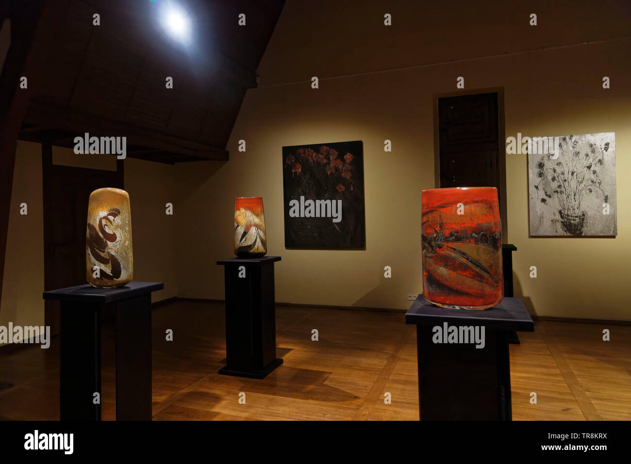 Tours, France.24th May,2019.Vases of Marisa & Alain Begou at Exhibition Re-naissance(s) of the Capazza Gallery.©:Veronique Phitoussi/Alamy Stock Photo Stock Photo