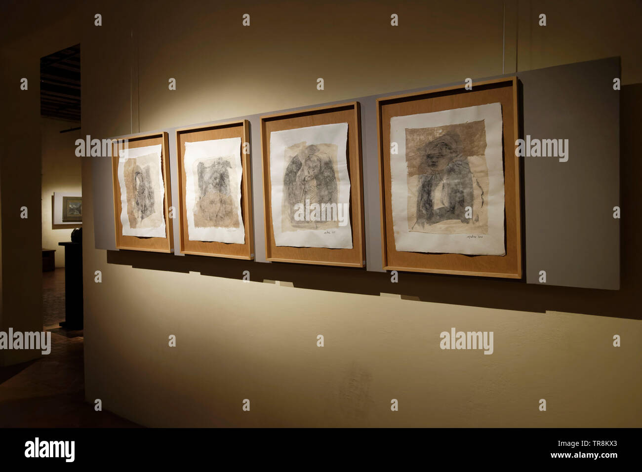 Tours, France.24th May,2019.Artworks of Madore at Exhibition Re-naissance(s) of the Capazza Gallery.©:Veronique Phitoussi/Alamy Stock Photo Stock Photo