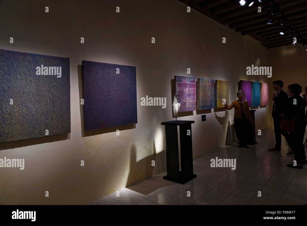 Tours, France.24th May,2019. Artworks of J-L Kolb,G Fournier at Exhibition Re-naissance(s)of the Capazza Gallery.©:Vero Phitoussi/Alamy Stock Photo Stock Photo