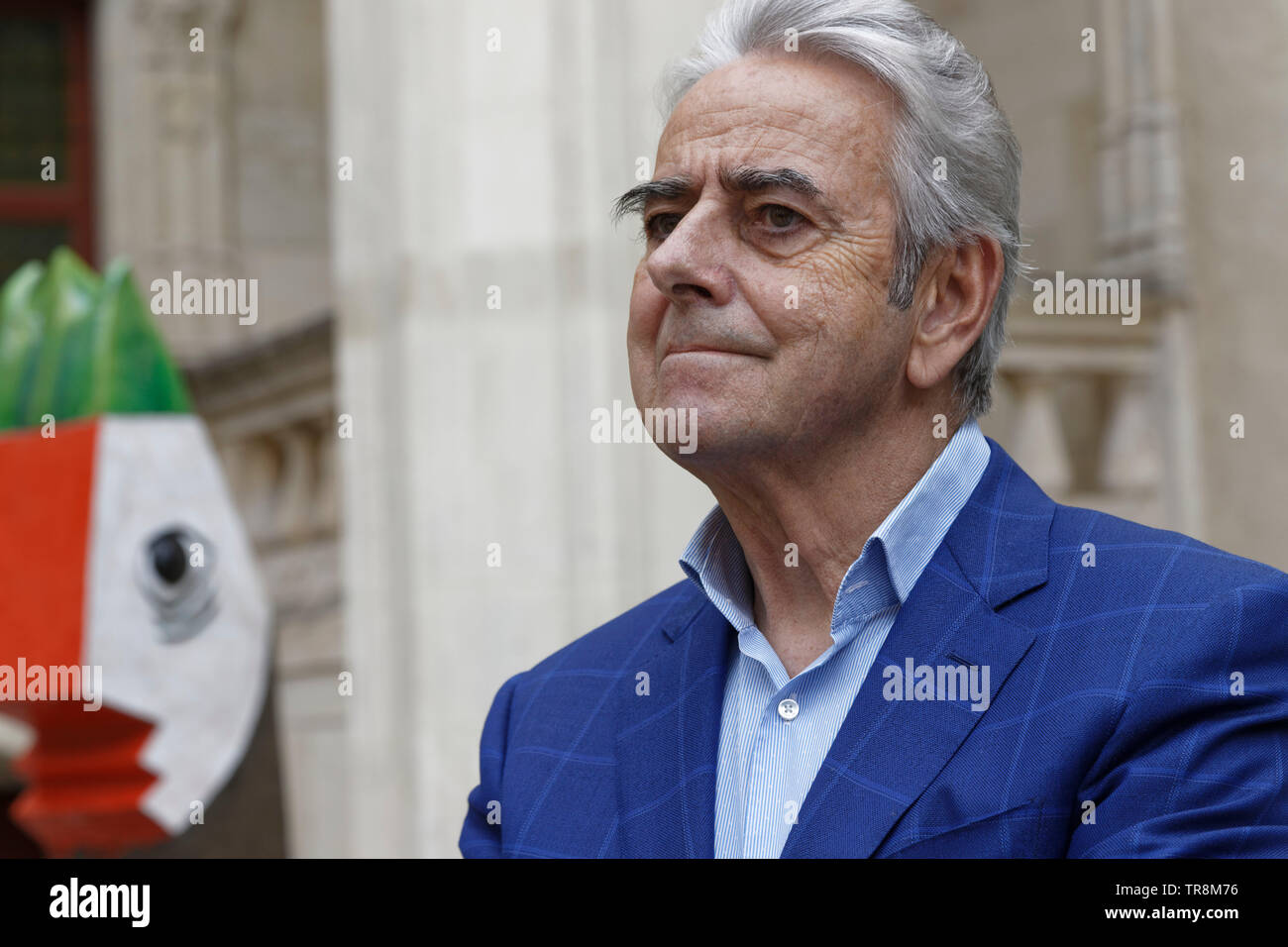 Tours, France.24th May,2019. Gerard Capazza attends the Exhibition Re-naissance(s) of the Capazza Gallery in Tours, France Stock Photo