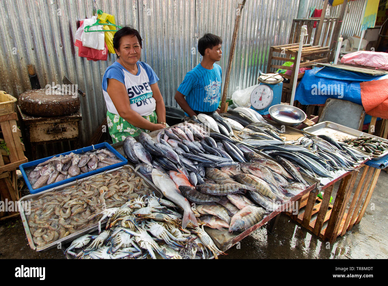 Fish market seafood philippines hires stock photography and images Alamy