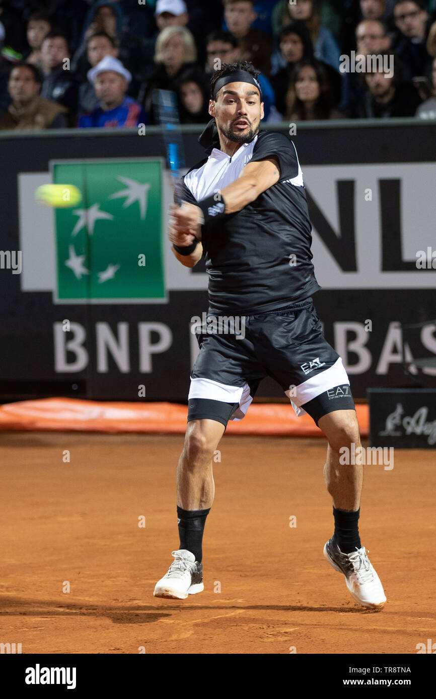 Rome - Fabio Fognini at Internazionali BNL d'Italia 2019 Stock Photo - Alamy