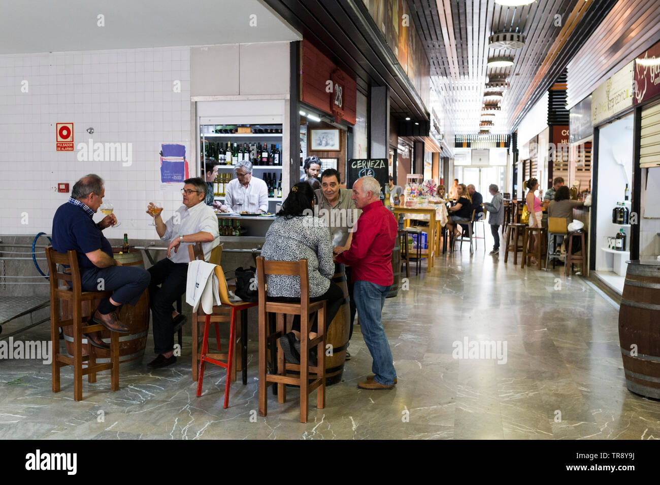 Mercado San Agustin , Granada , Spain Stock Photo Alamy