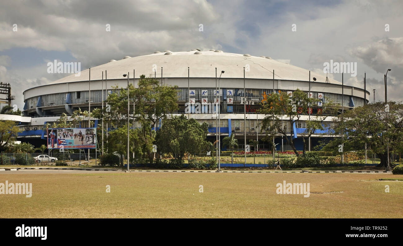 Ciudad Deportiva stadium in Havana. Cuba Stock Photo