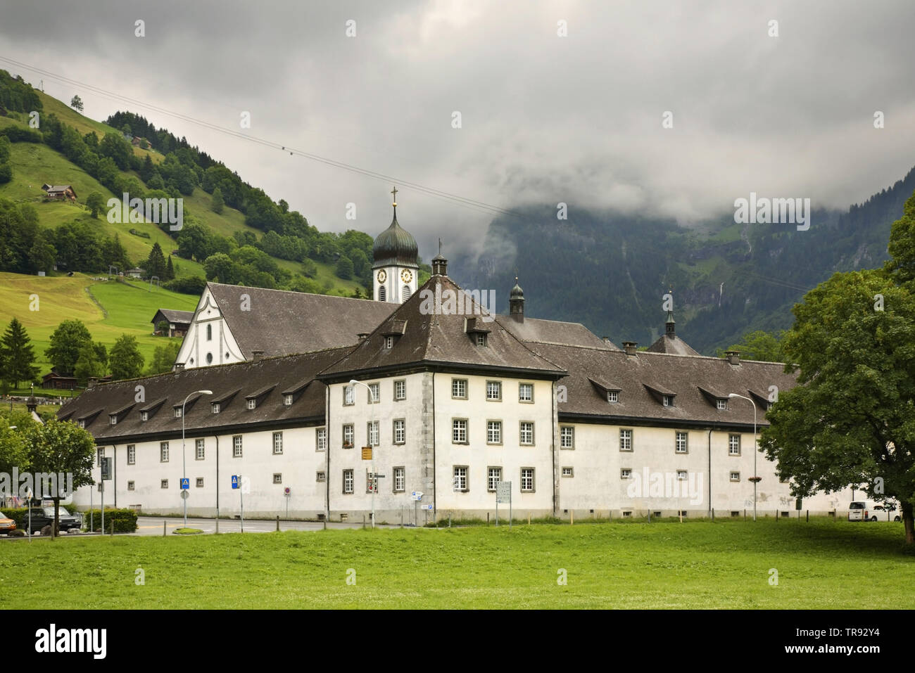 Engelberg abbey hi-res stock photography and images - Alamy