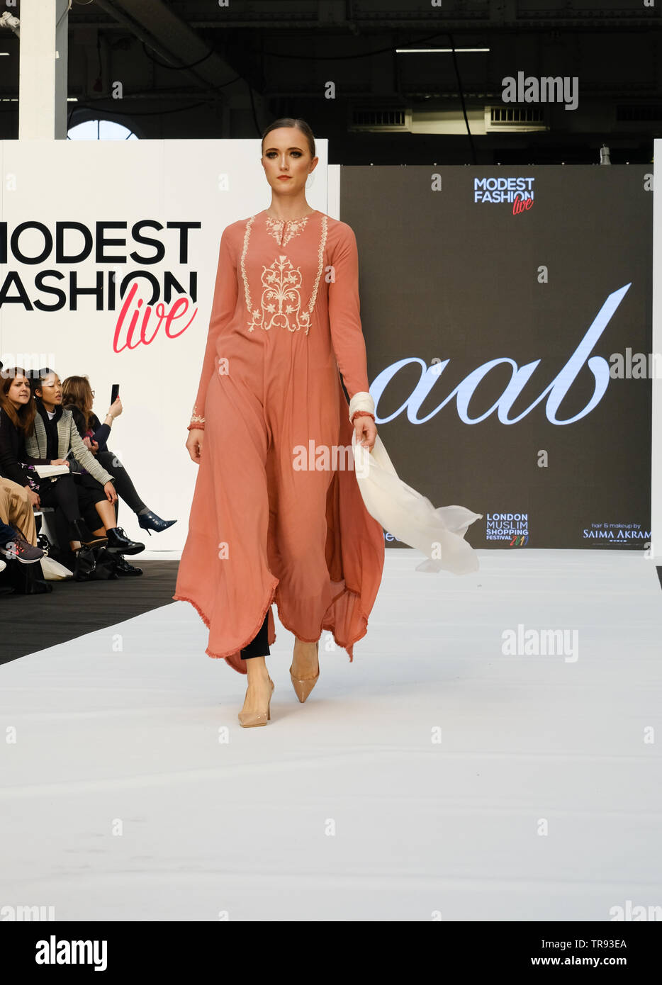 Aab designs shown at the Modest Fashion Show at the Muslim Shopping ...