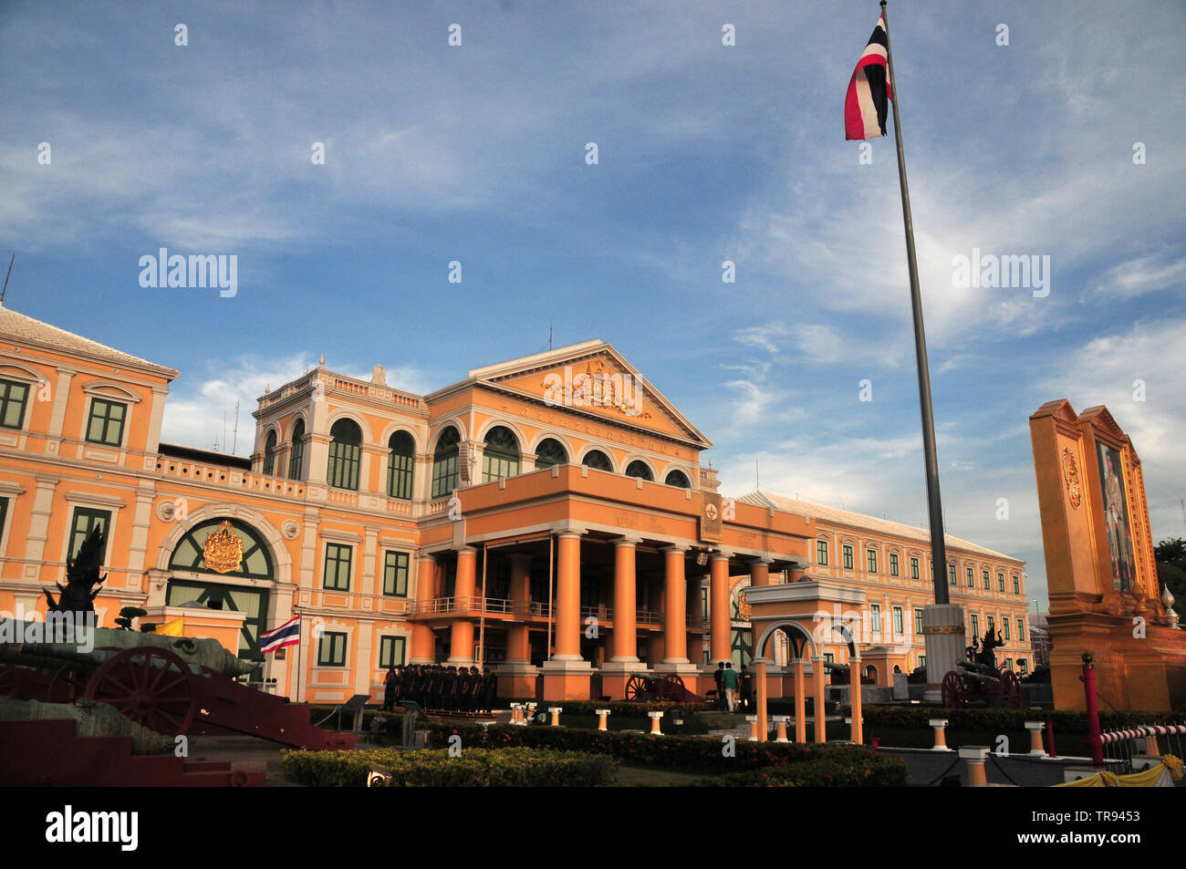 BANGKOK, THAILAND – 2 MAY 2019 : The building of ministry of defence of ...