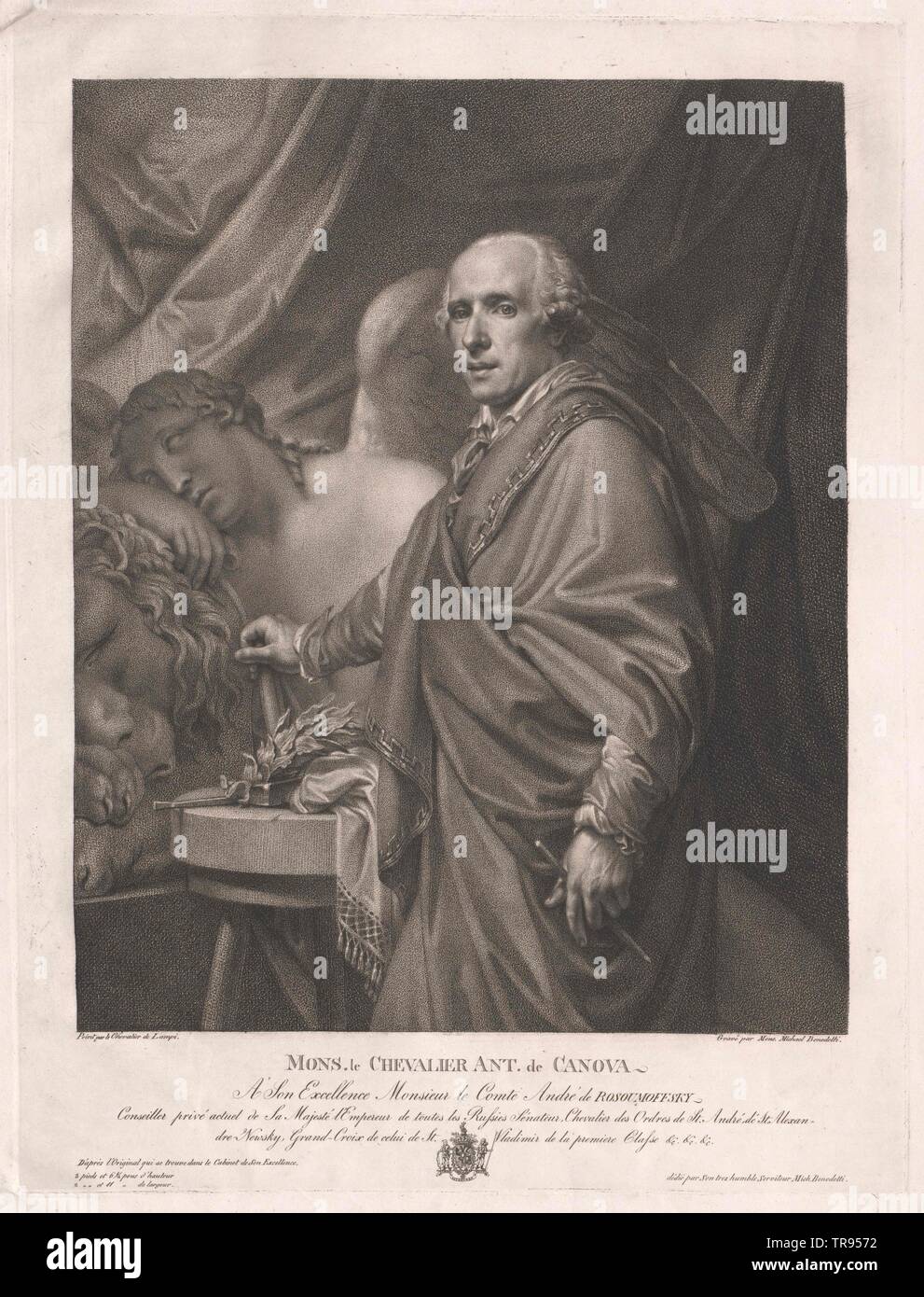 Canova, Antonio, Additional-Rights-Clearance-Info-Not-Available Stock ...