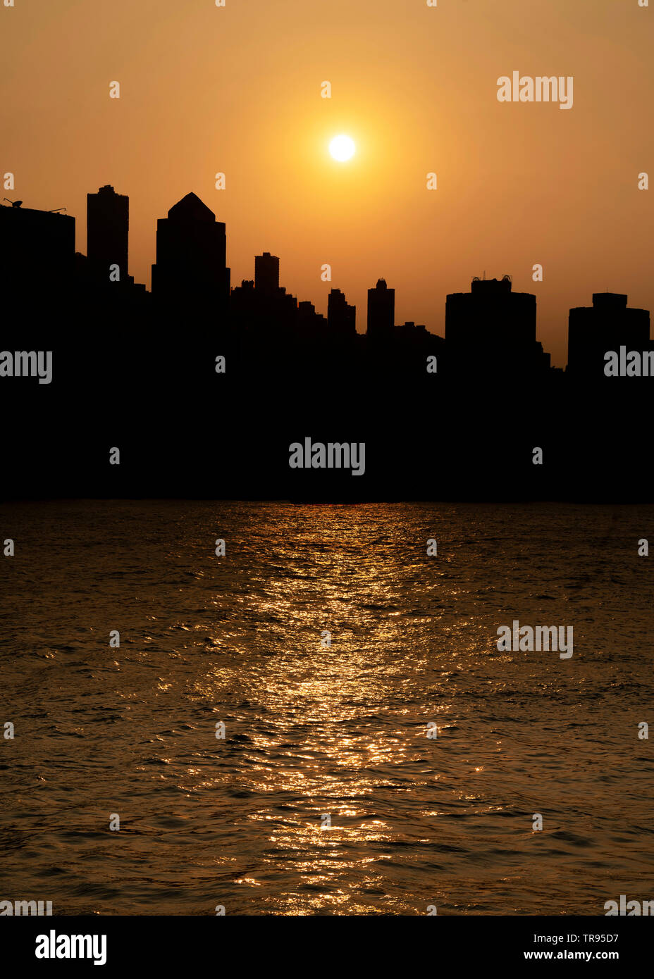 The shadow of the buildings Stock Photo - Alamy