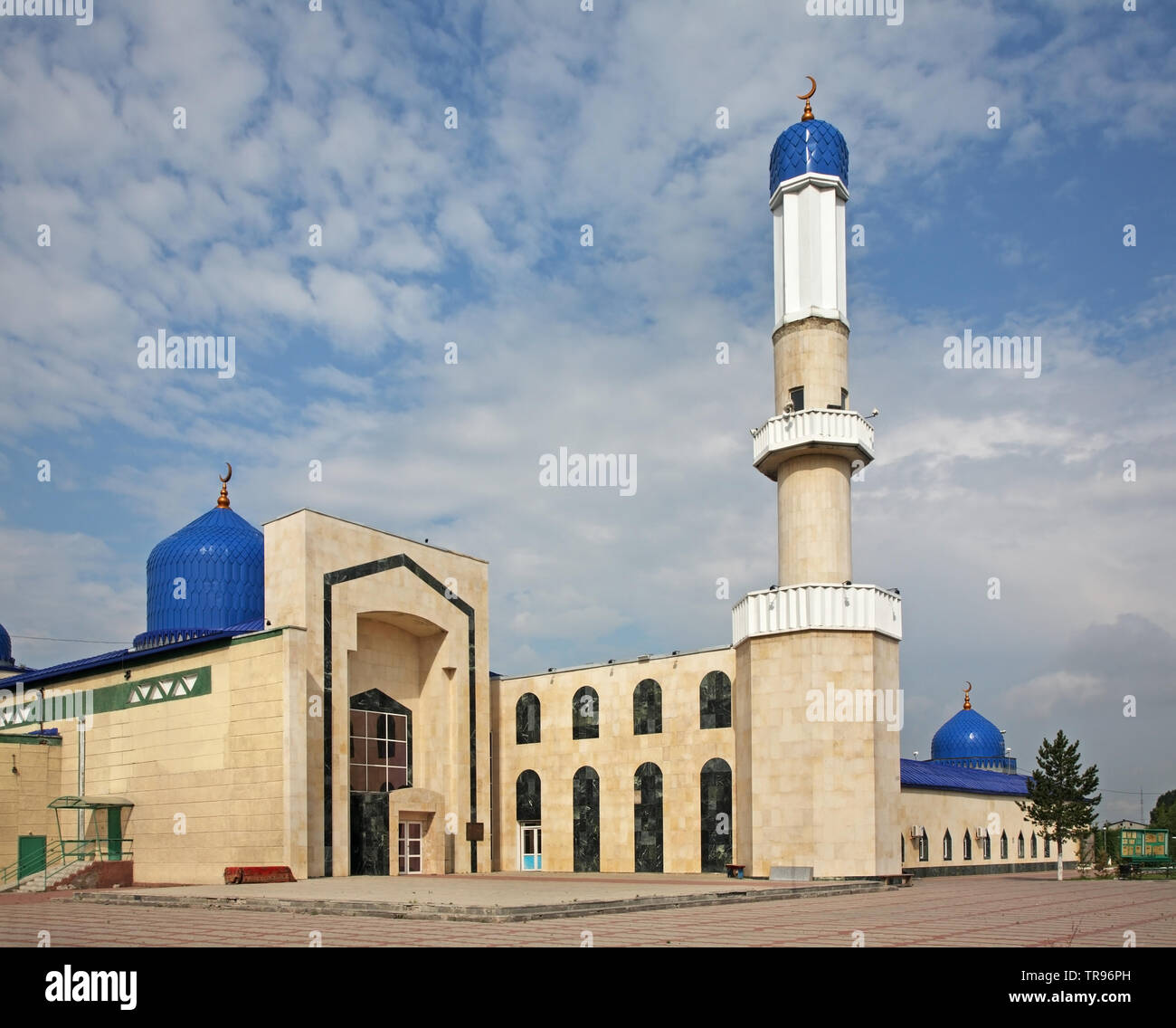 Central Mosque No. 1 in Karaganda. Kazakhstan Stock Photo