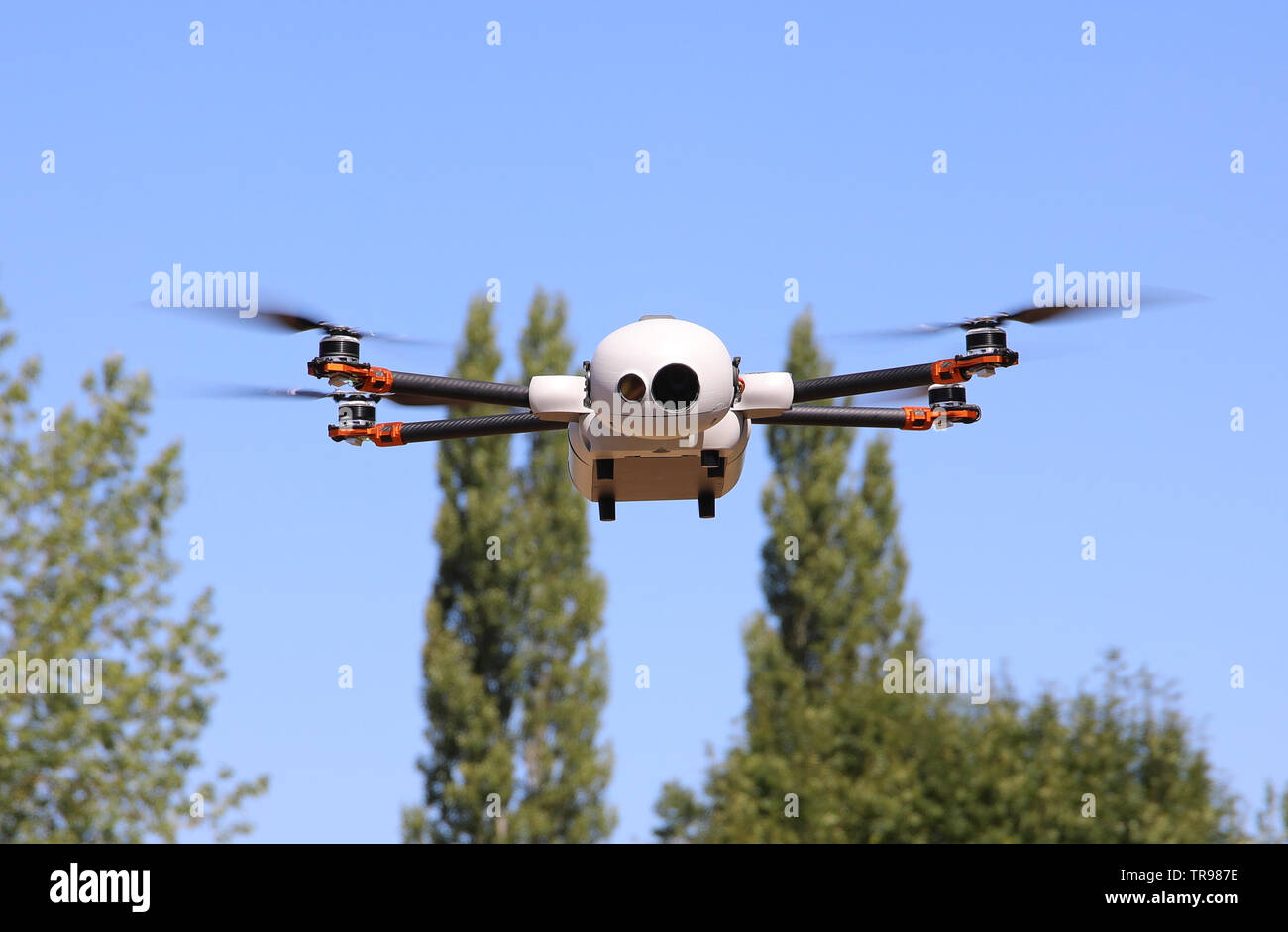 Long Endurance twin sensor Drone Stock Photo