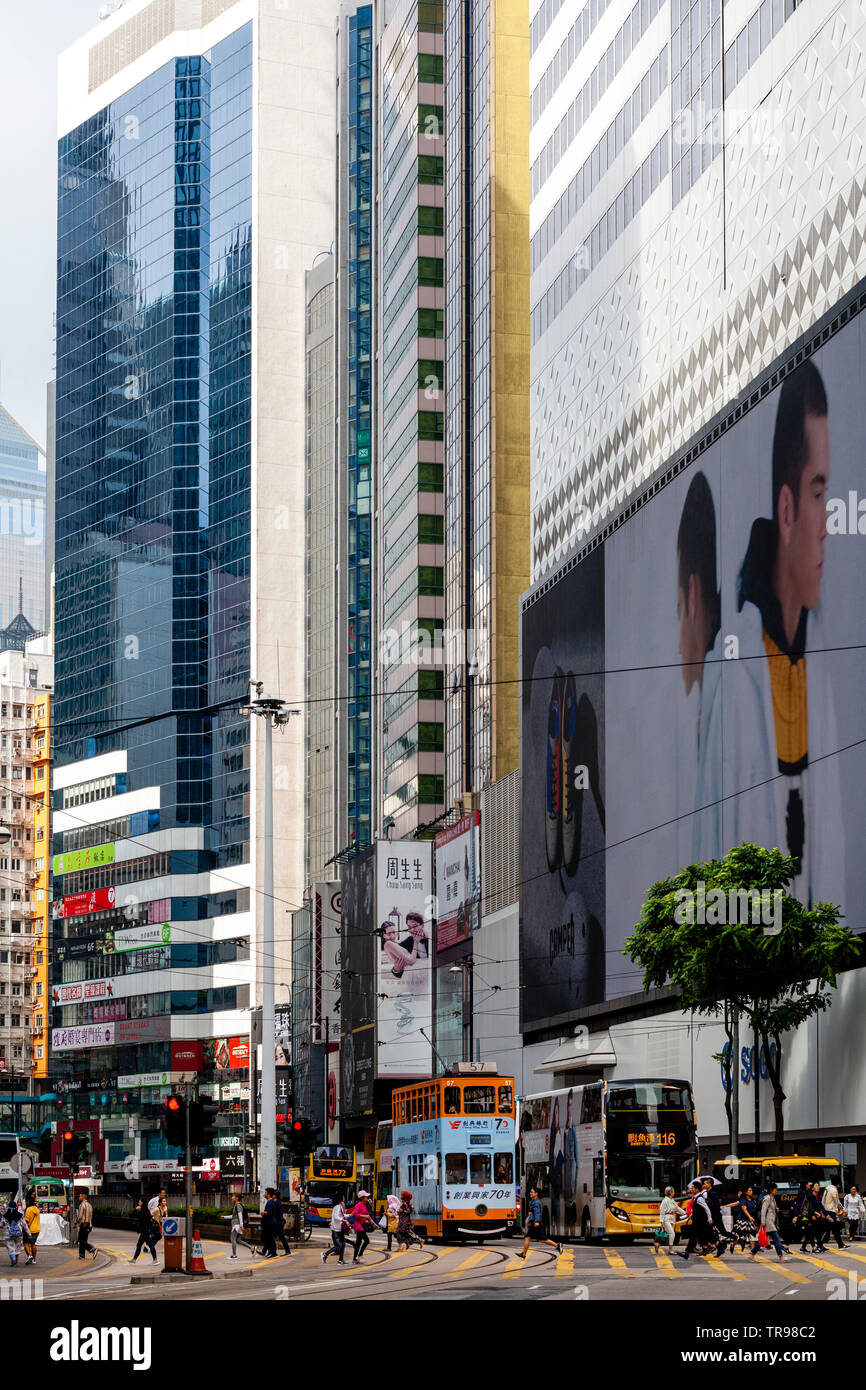 Causeway Bay and Department Stores, Hong Kong, China Stock Photo Alamy