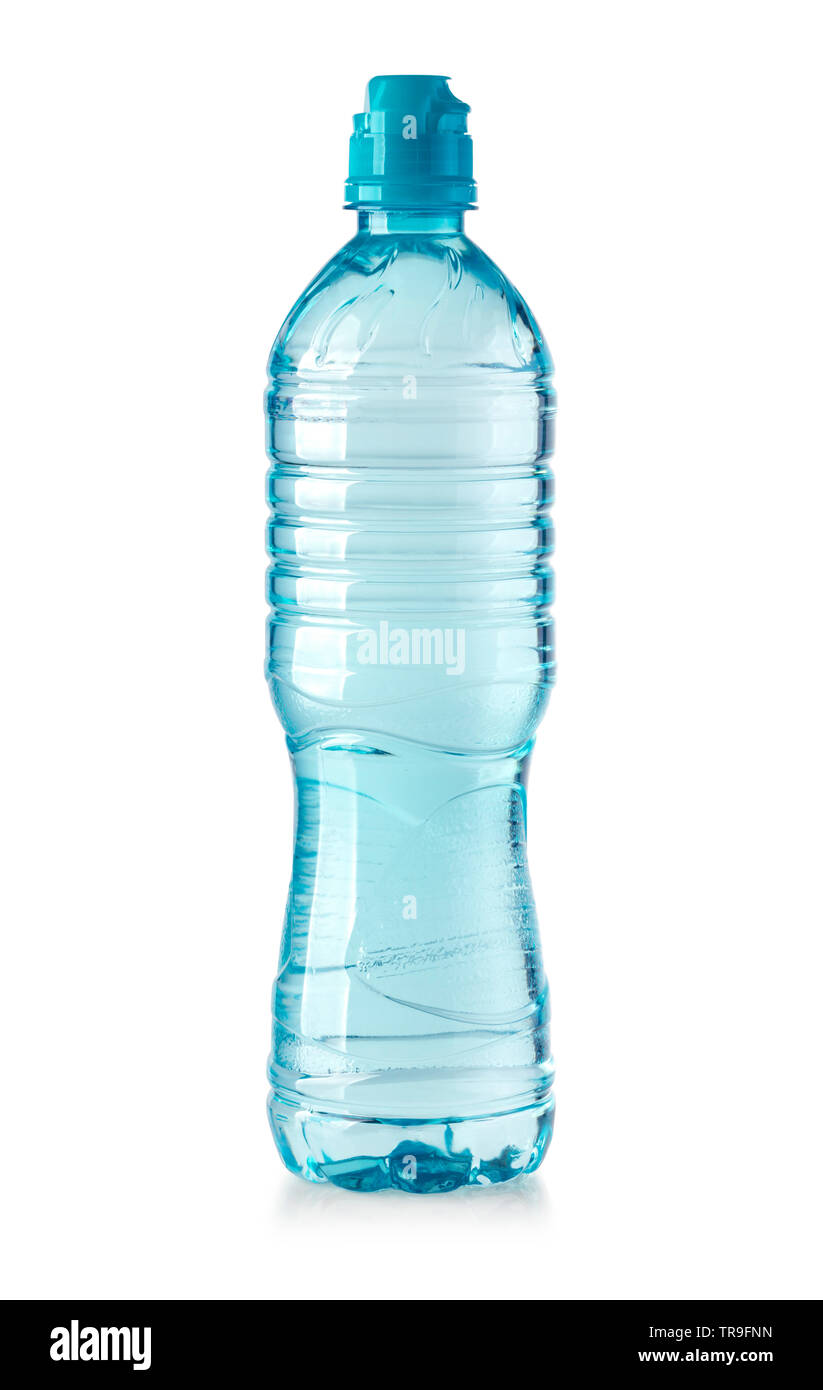 plastic water bottle isolated on white with clipping path Stock Photo ...