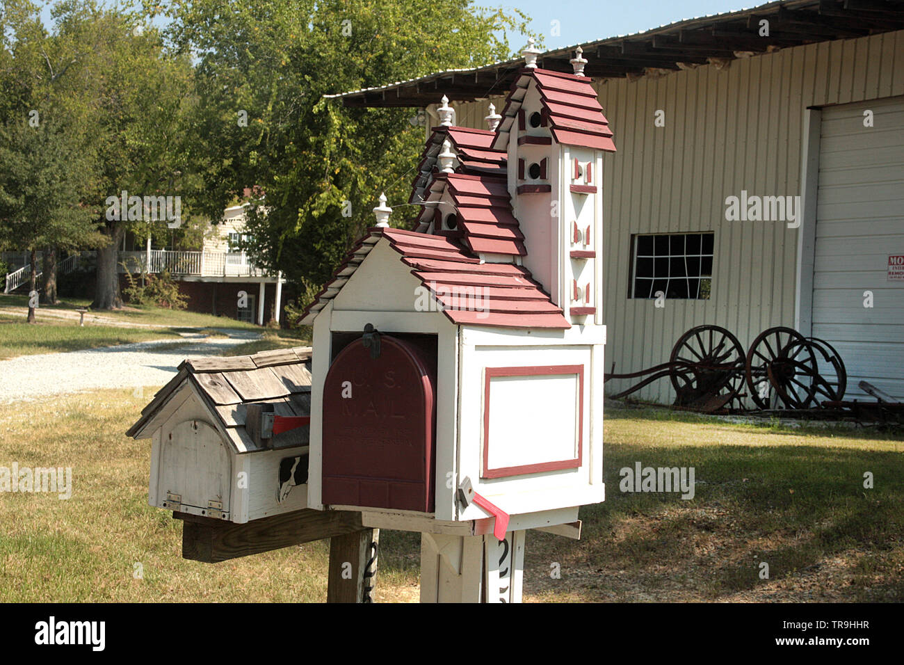 Fun mailboxes in North Carolina, USA Stock Photo Alamy