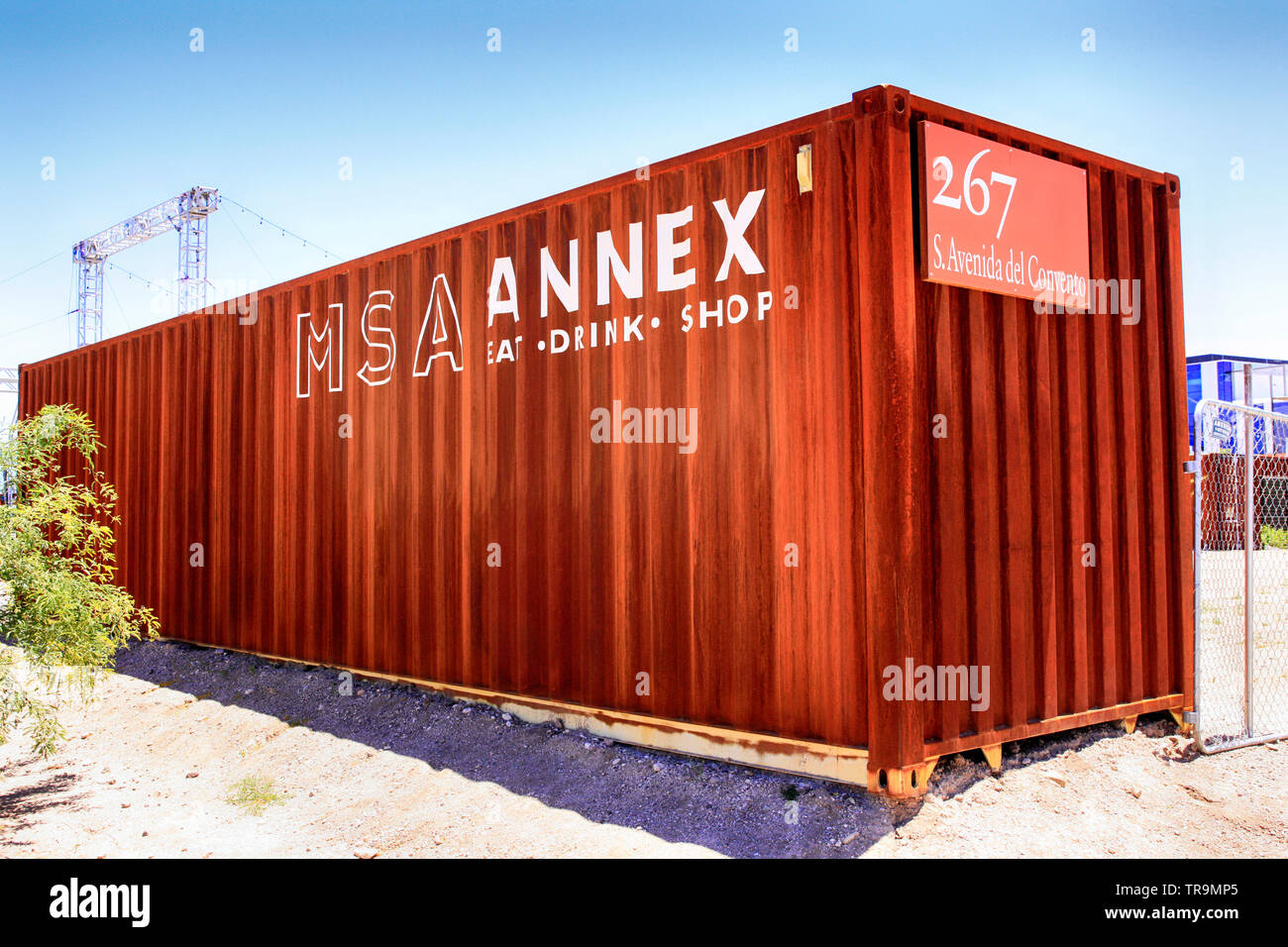 MSA Annex Shops and eateries housed inside modified shipping