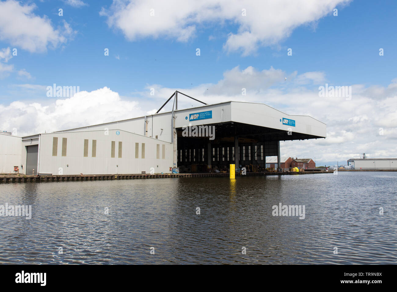 Goole, inland port, in May 2019 Stock Photo