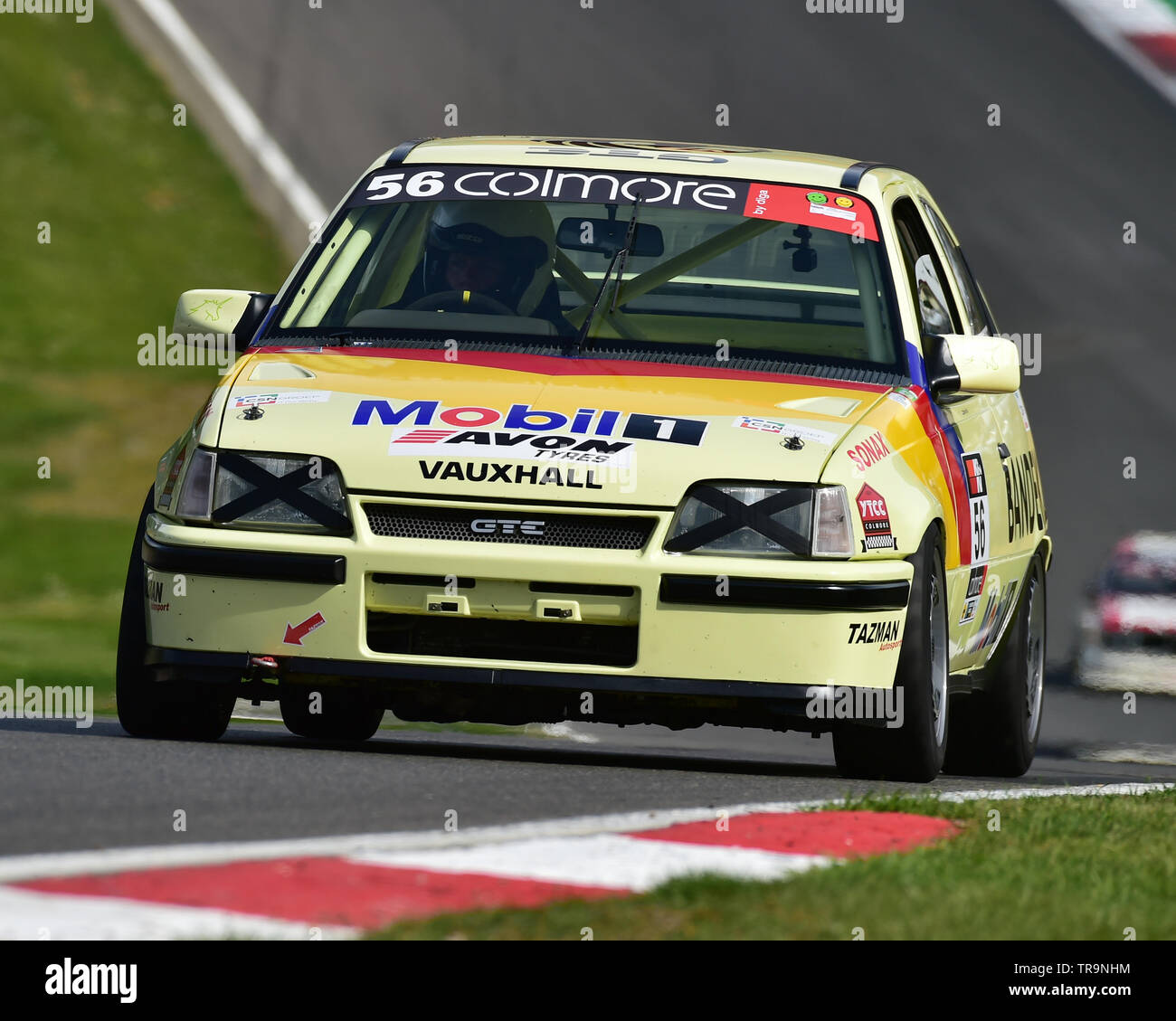 Ruben de Bruin, Vauxhall Astra, Youngtimer Touring Car Challenge, YTCC, Masters Historic Festival, Brands Hatch, May 2019. Brands Hatch, classic cars, Stock Photo