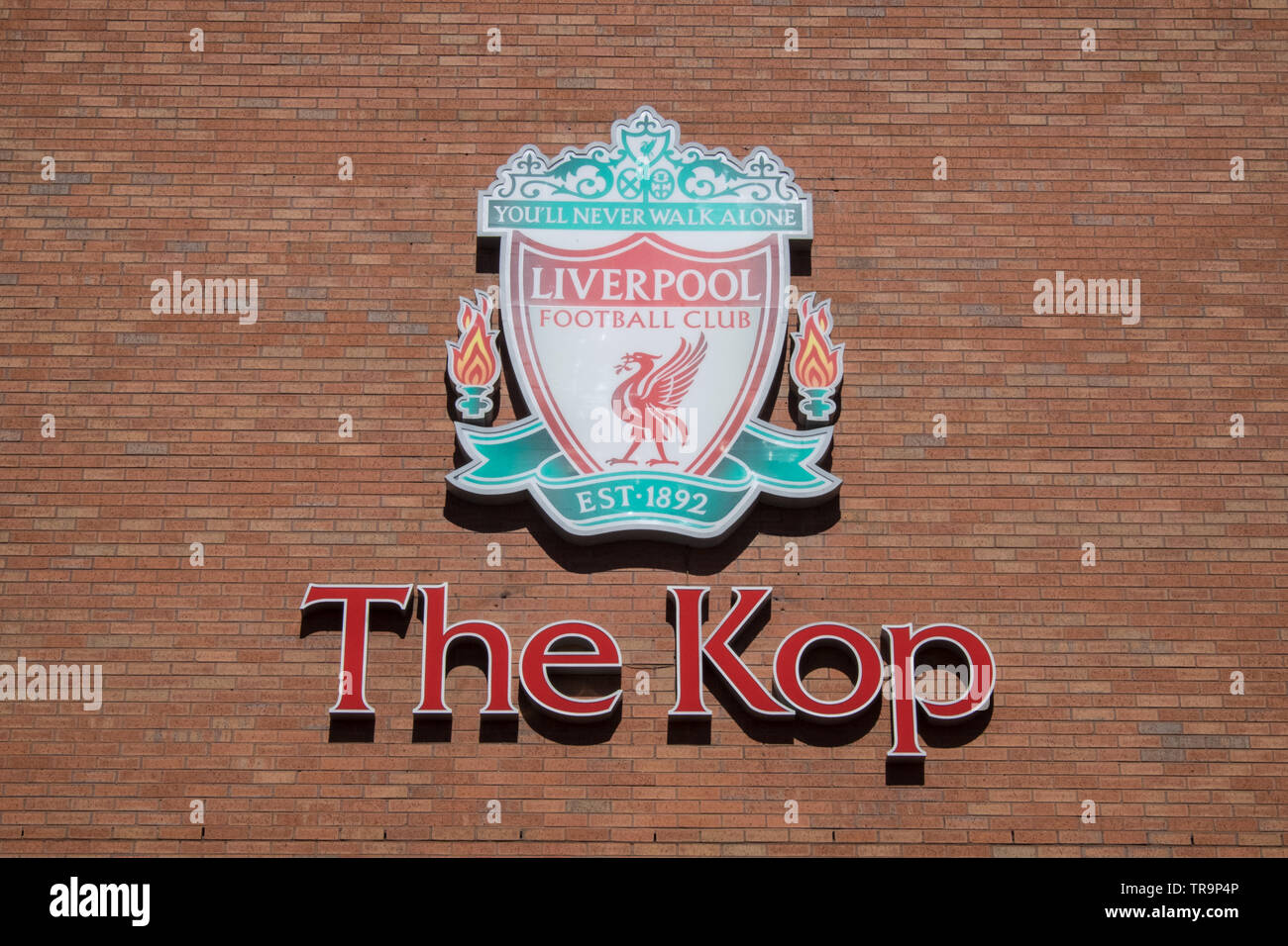 Liverpool Fc Badge High Resolution Stock Photography And Images Alamy