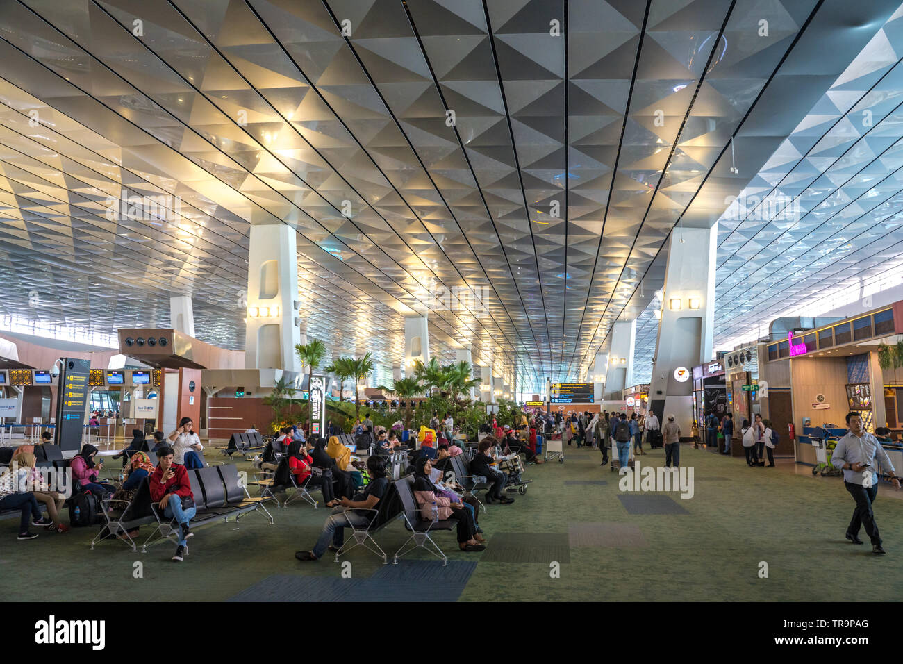 Jakarta, Indonesia April 2019 SoekarnoHatta International Airport