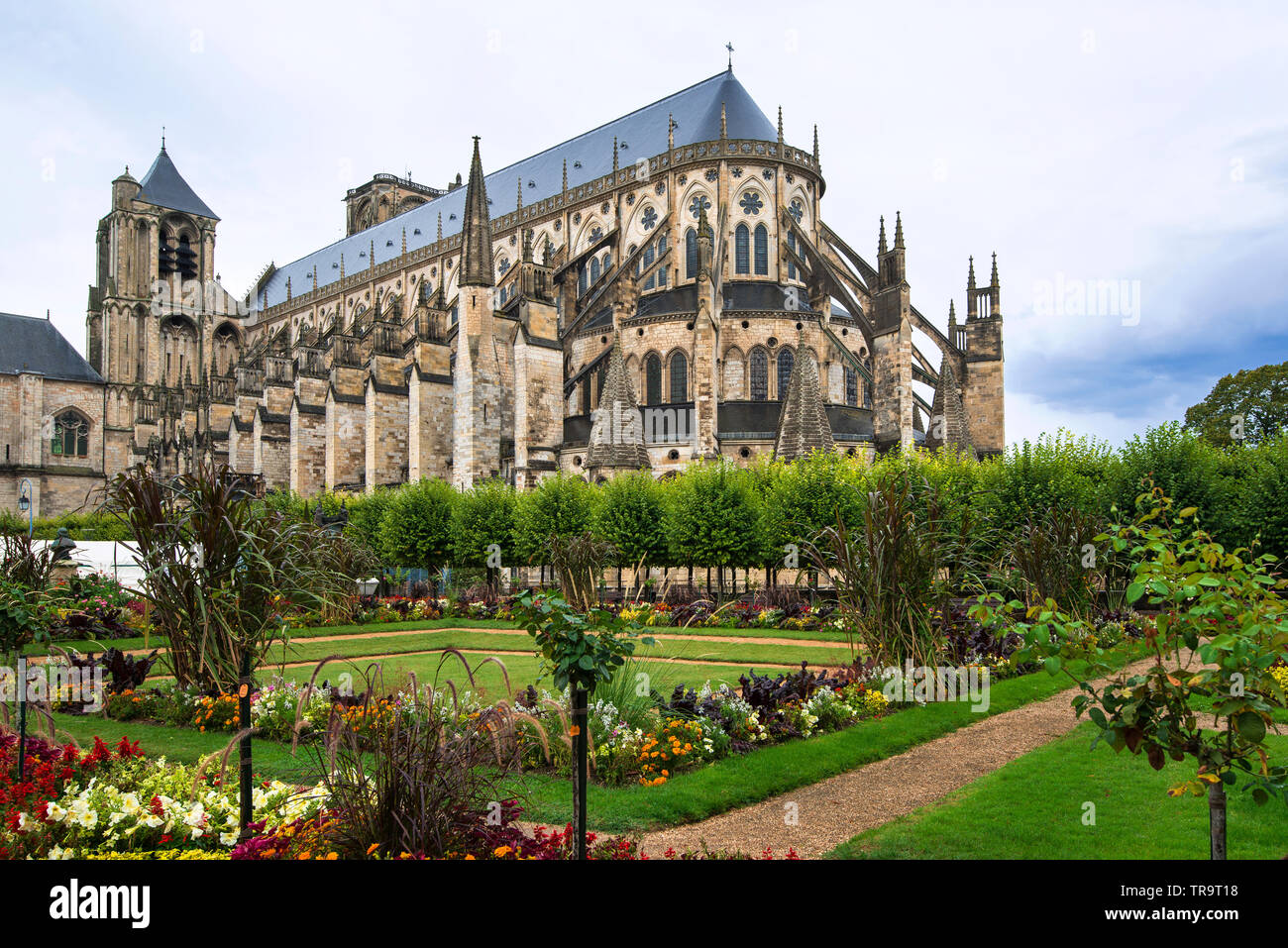 Gardens and Bourges Cathedral is a Roman Catholic church located in ...