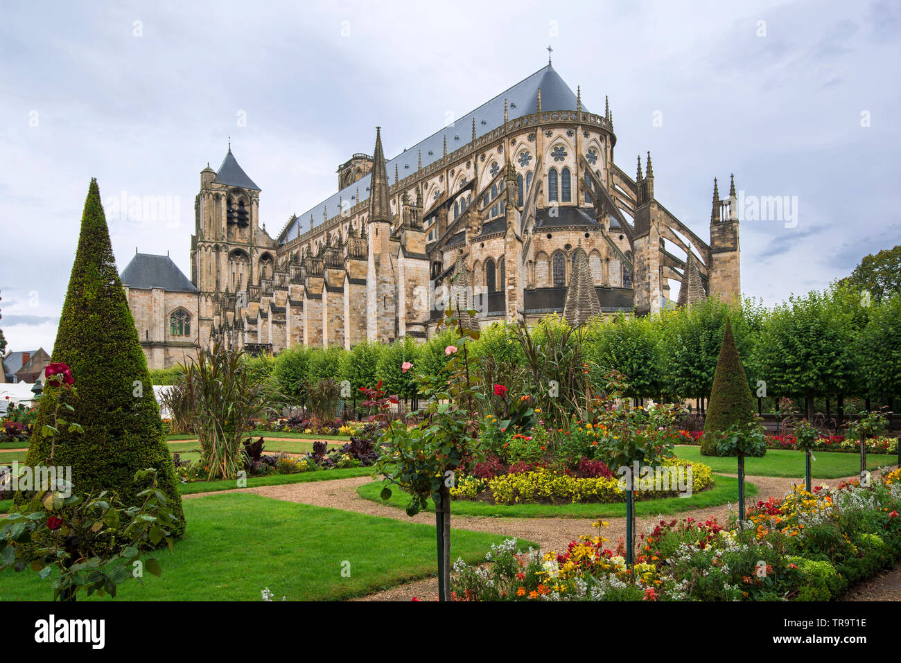 Gardens and Bourges Cathedral is a Roman Catholic church located in ...