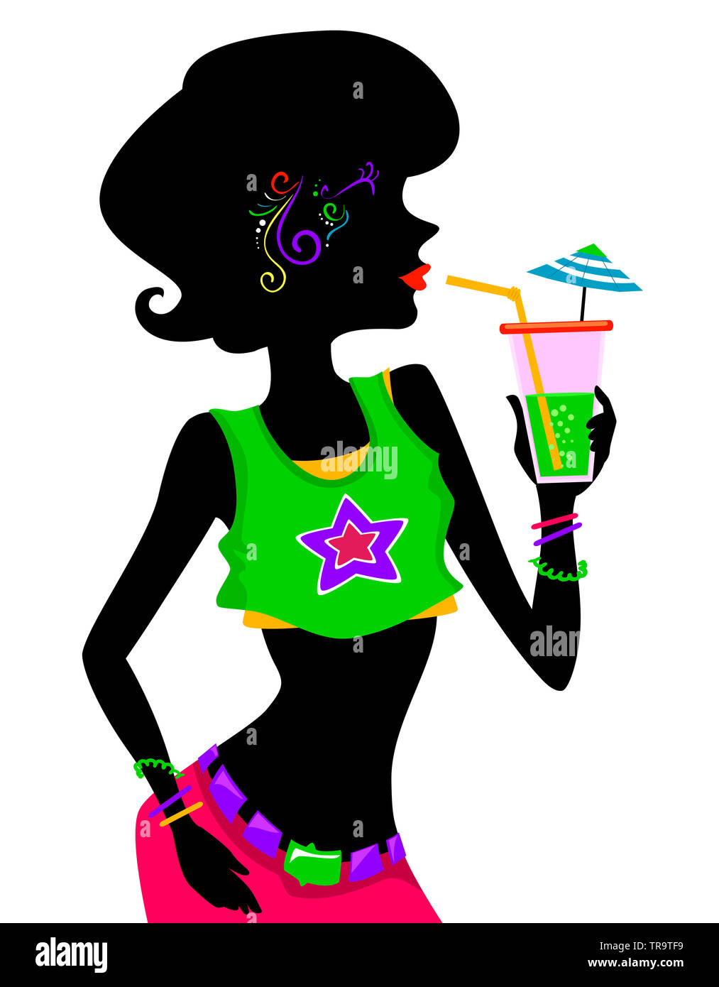 neon clothes for girl