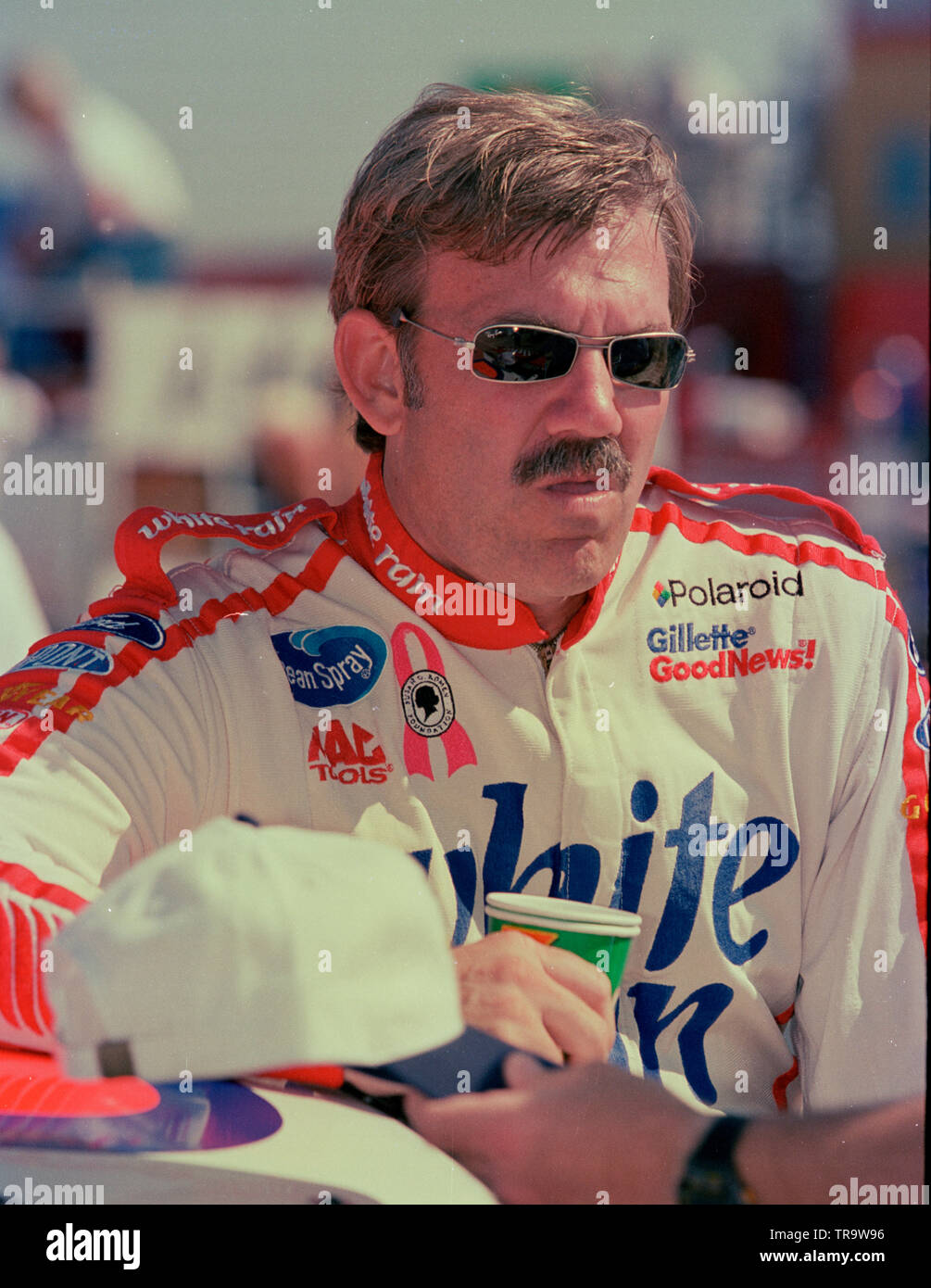 Dale Jarrett on pit road at Homestead Miami Speedway in November 1997