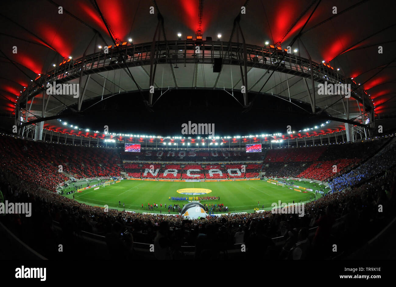 Rio de Janeiro, September 7, 2017. Maracana stadium full of Flamengo fans  before the Flamengo vs. Rio de Janeiro Cup match in the city of Rio de  Janei Stock Photo - Alamy