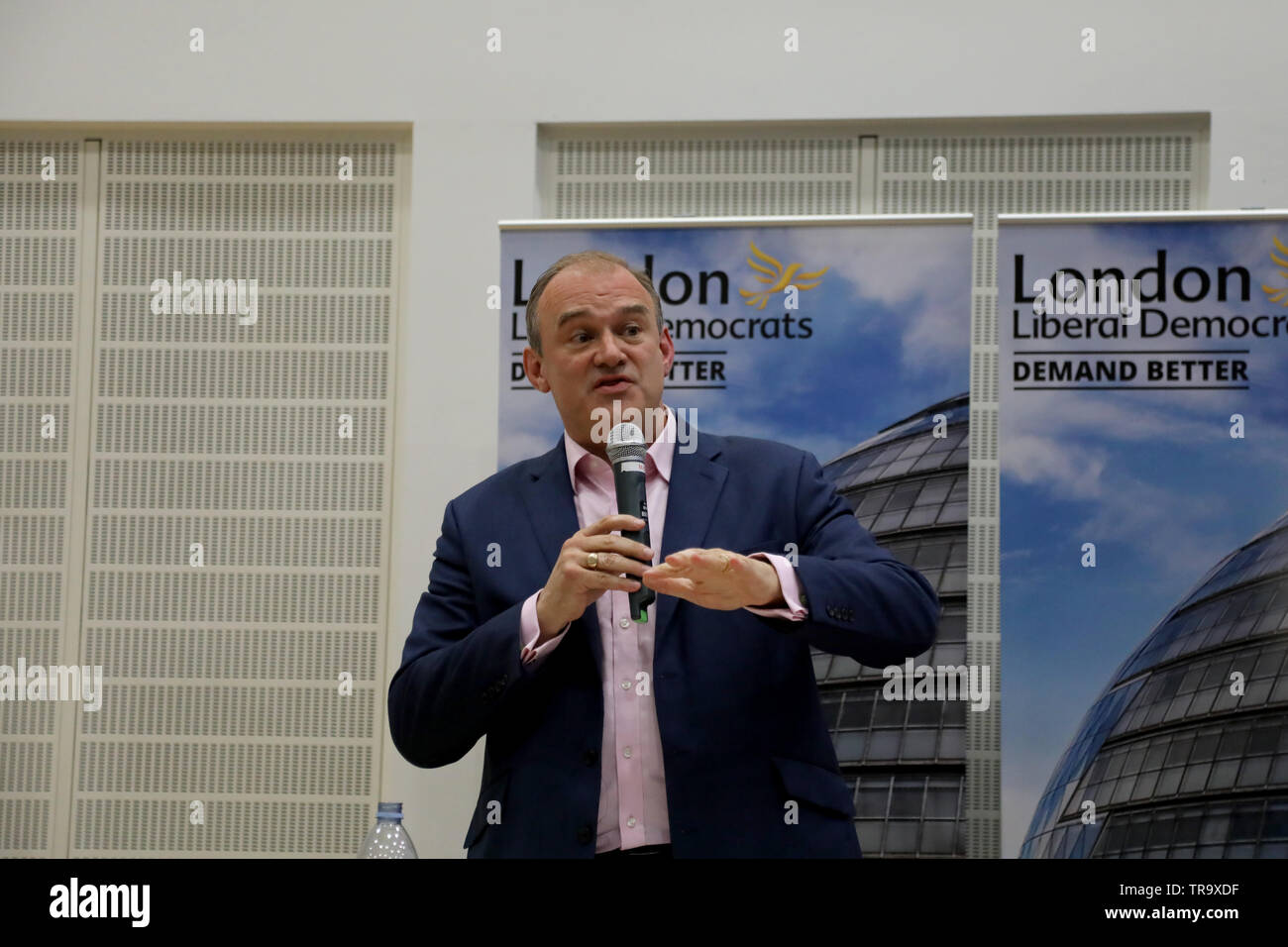 London / UK May 31, 2019 Ed Davey, Liberal Democrat MP for Kingston