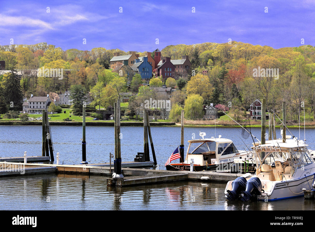 Cold Spring Harbor laboratory Long Island New York Stock Photo Alamy
