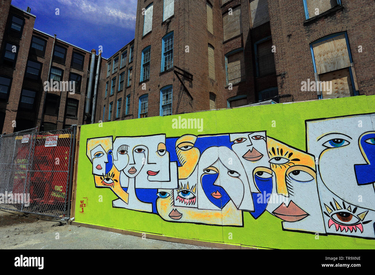 YoHo artists studios complex Yonkers New York Stock Photo Alamy