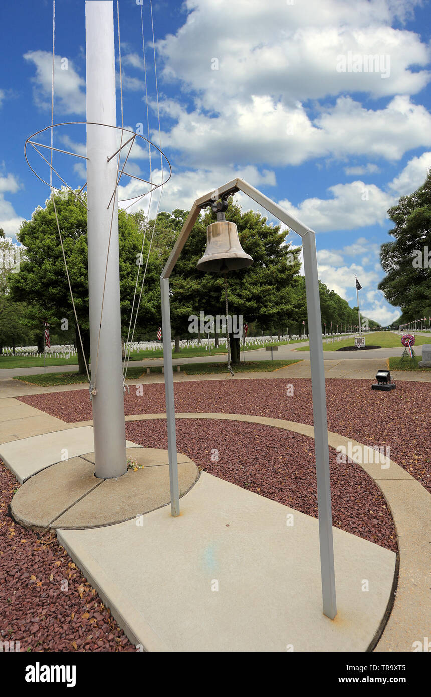 Long Island National Cemetery Farmingdale Long Island New York Stock