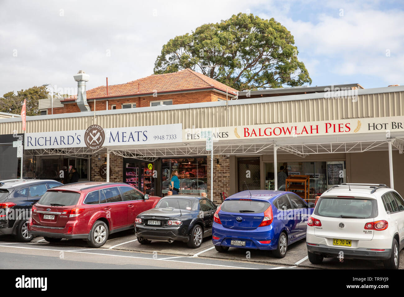 Butcher meat meats retail retailer hires stock photography and images
