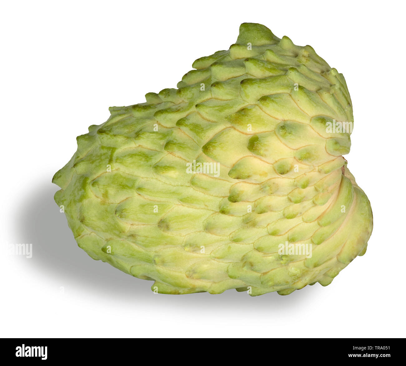 Soursop isolated on white background Stock Photo - Alamy