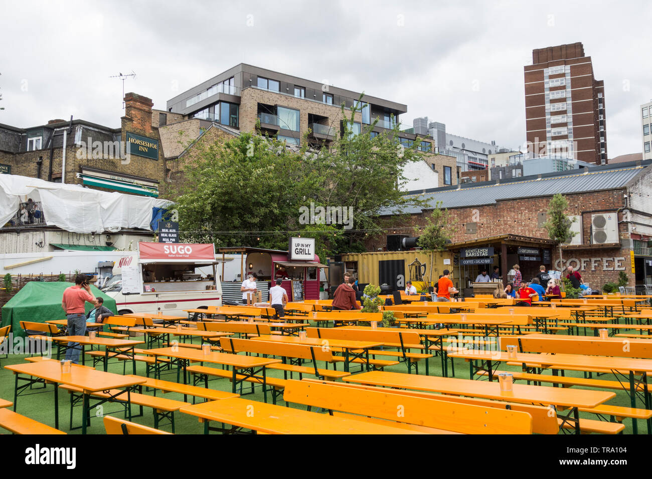 Vinegar Yard, St Thomas Street, Bermondsey, London, SE1, UK Stock Photo