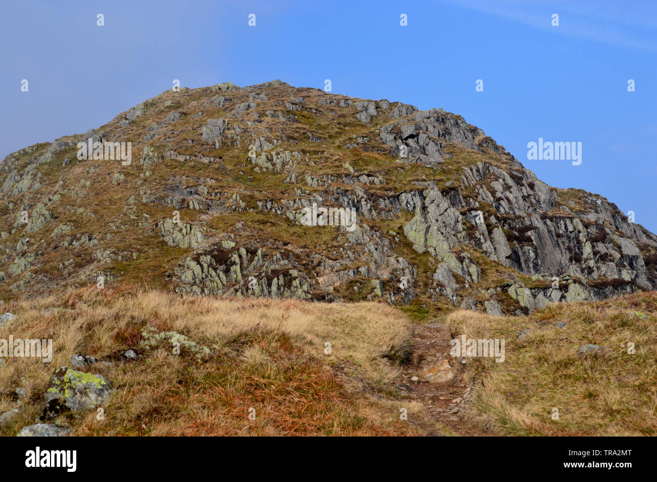 Rough Crag from Eagle Crag on the Ascent of the Wainwright High Street
