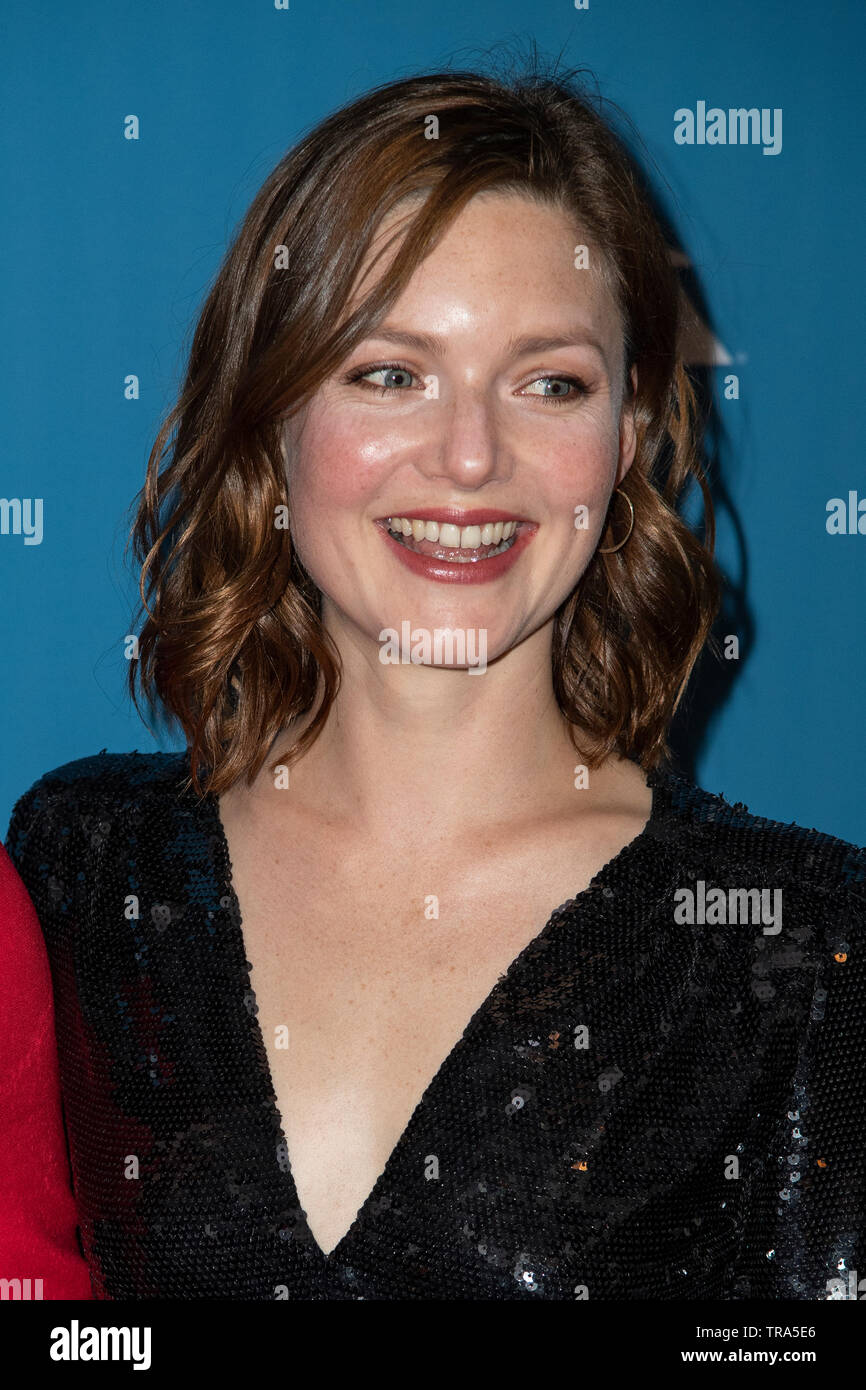HEMEL HEMPSTEAD - ENGLAND - MAY 31 2019: Holliday Grainger attends the Animals European premiere at the Sundance Film Festival, Picturehouse Central. Stock Photo
