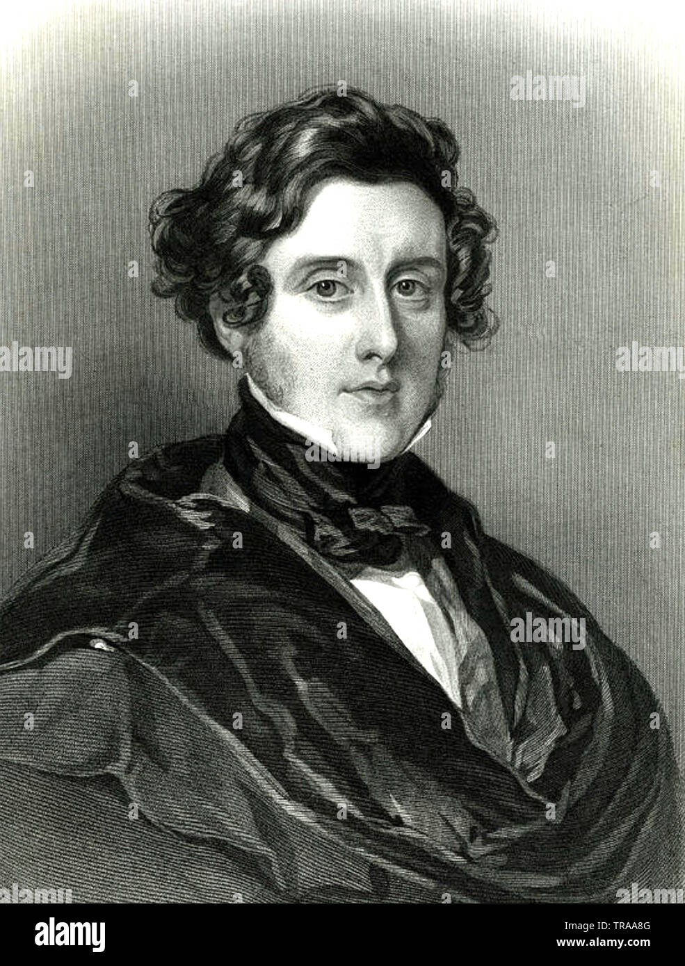 ANTHONY ASHLEY-COOPER 7th Earl Shaftesbury (1801-1885) Stock Photo