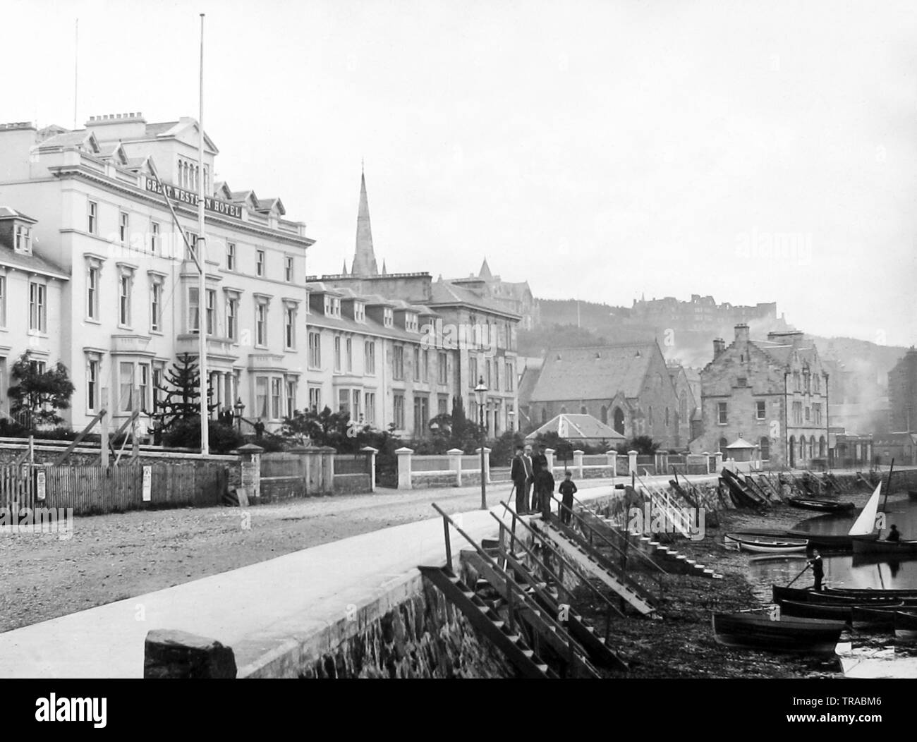 Great Western Hotel, Oban, Scotland Stock Photo Alamy