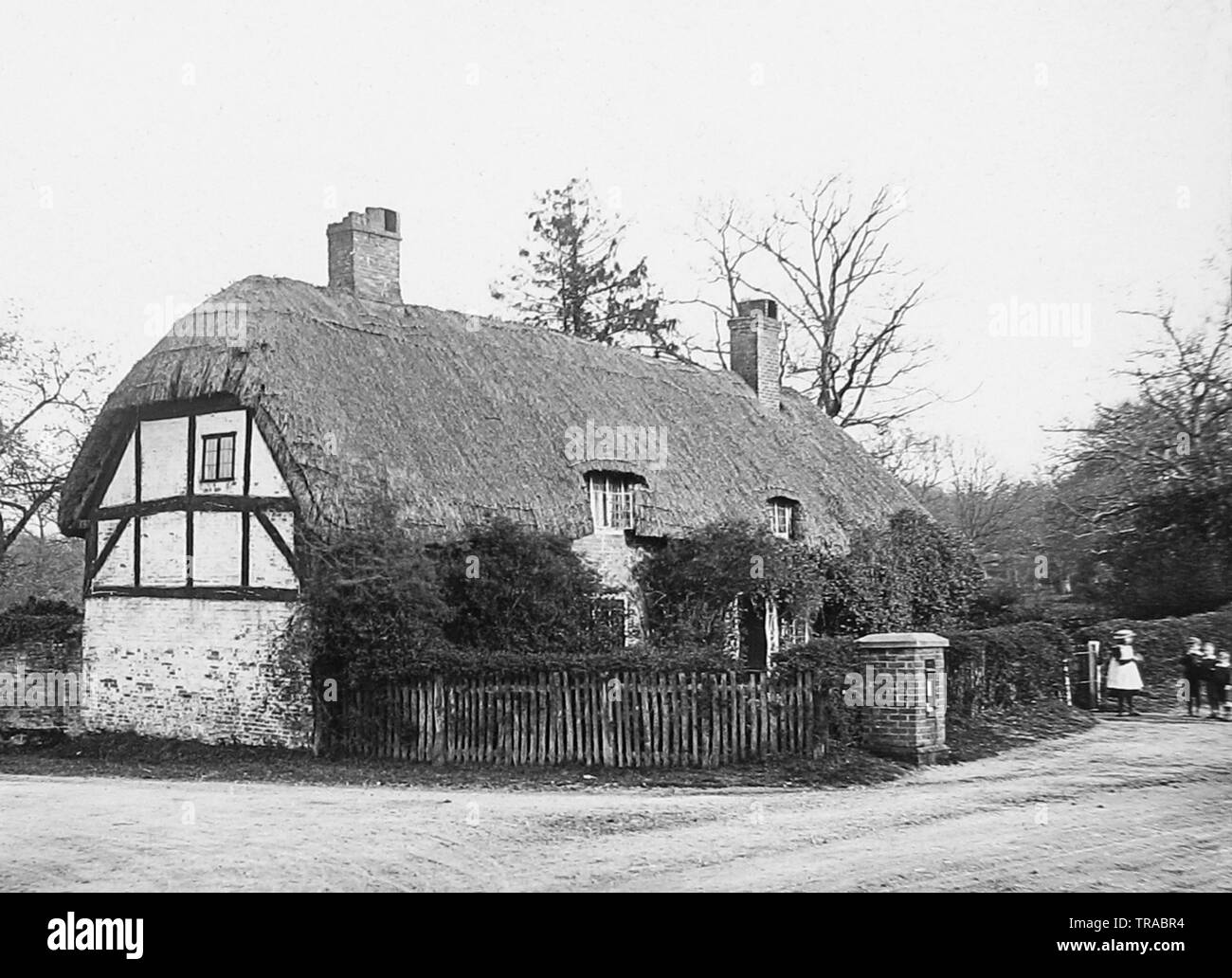 Cottage at Brockenhurst Stock Photo Alamy