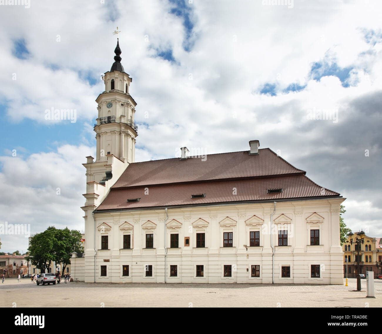 City Hall in Kaunas. Lithuania Stock Photo