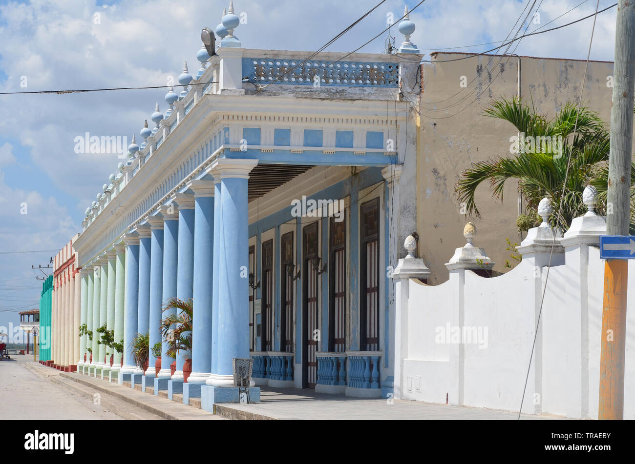 Gibara old town, Holguín province, Southern Cuba Stock Photo