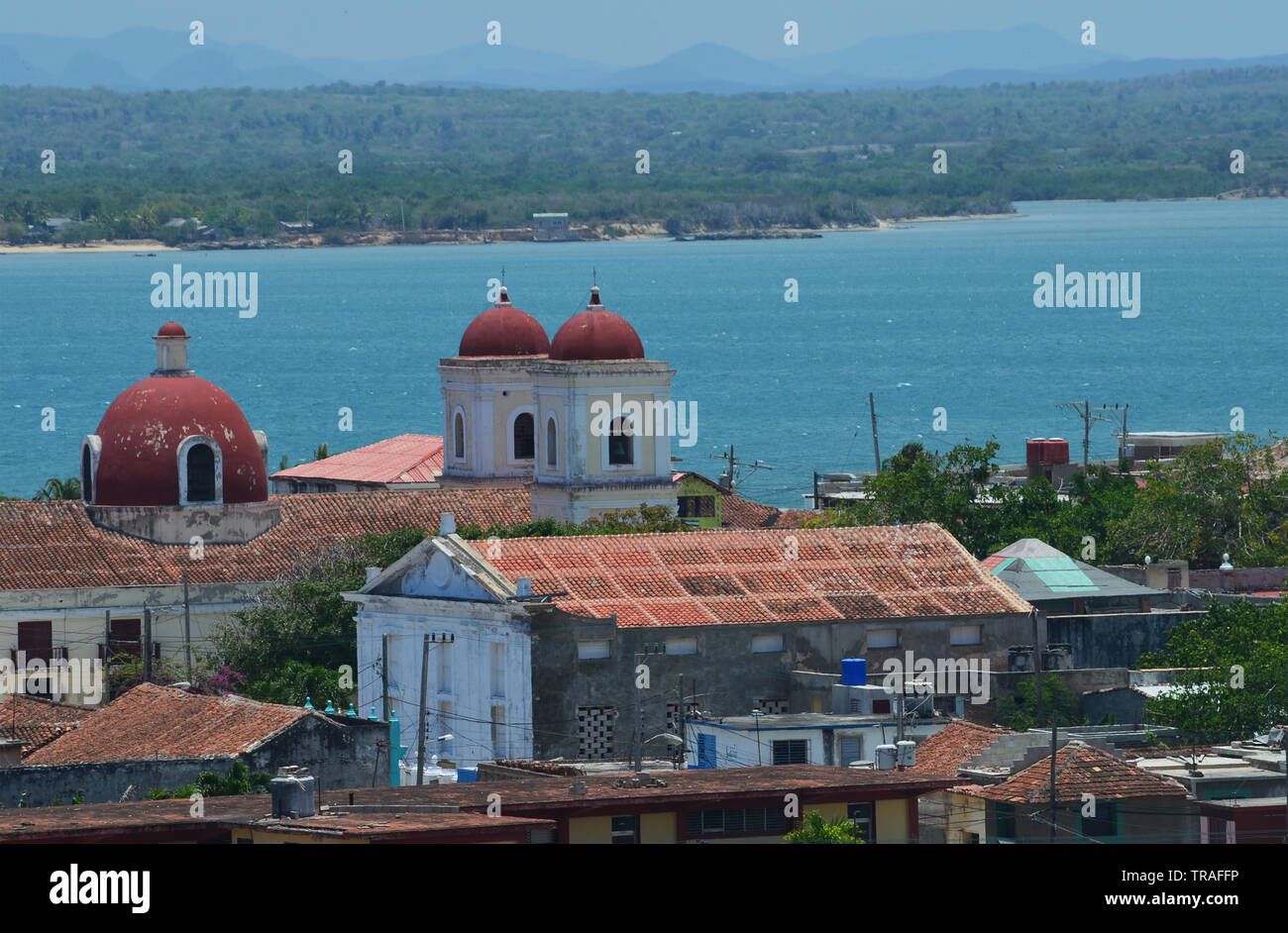 Gibara old town, Holguín province, Southern Cuba Stock Photo