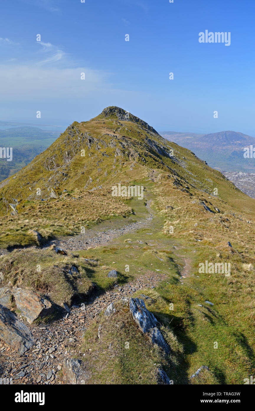 Cnicht mountain Snowdonia Stock Photo Alamy