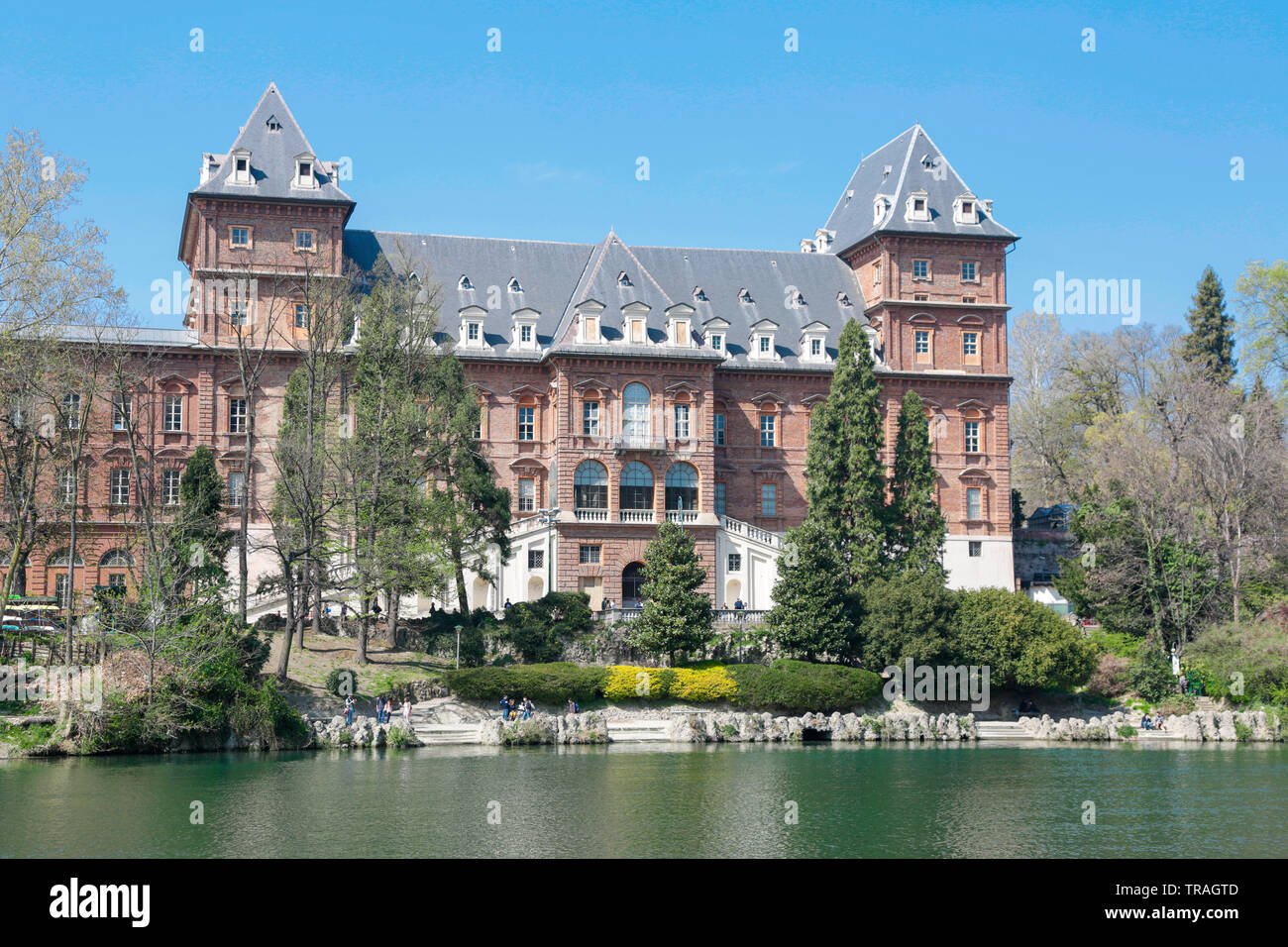Castle of Valentino, historic building in the north-west Italian city of residence of the Royal House of Savoy included in the list of UNESCO Stock Photo - Alamy